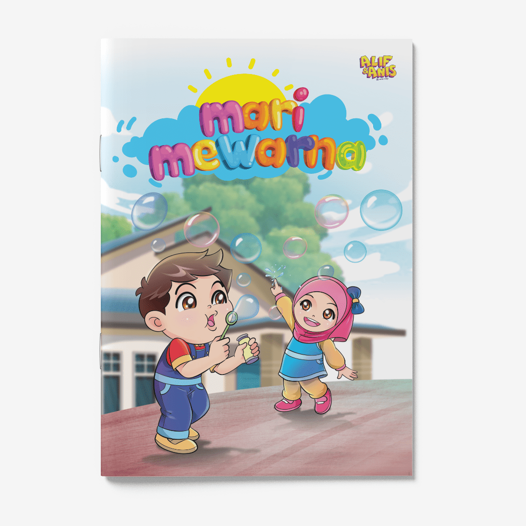 Buku Mewarna Alif Anis - aulad.my