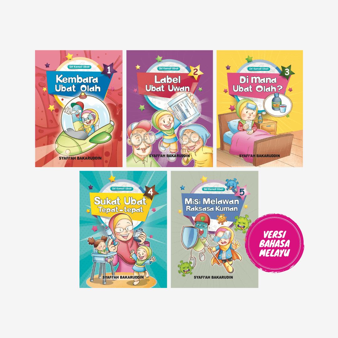 Know Your Medicine Series (5 Books) - aulad.my