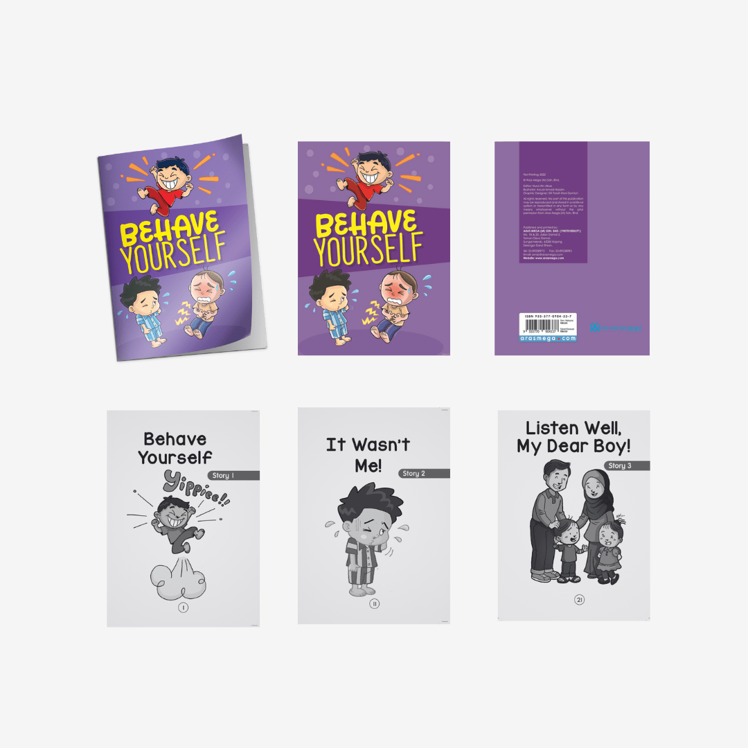 Set of Children's Storybooks (5 pieces) - aulad.my