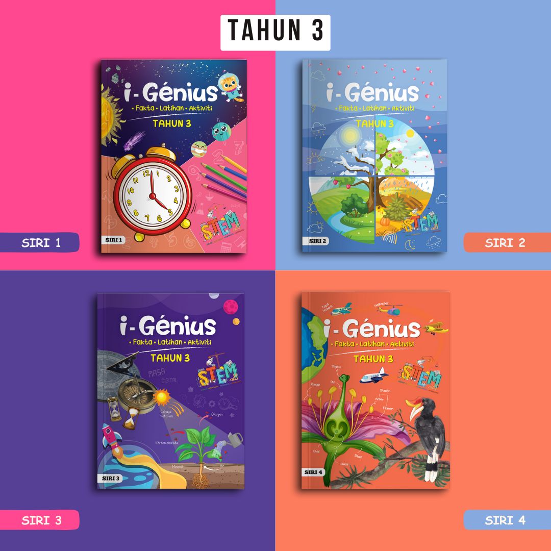 STEM: i-Genius TAHUN 3 (SET 4 SIRI) - aulad.my
